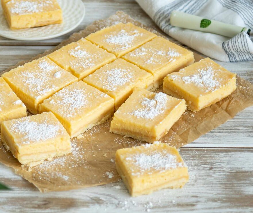BARRITAS CON CREMA DE LIMON