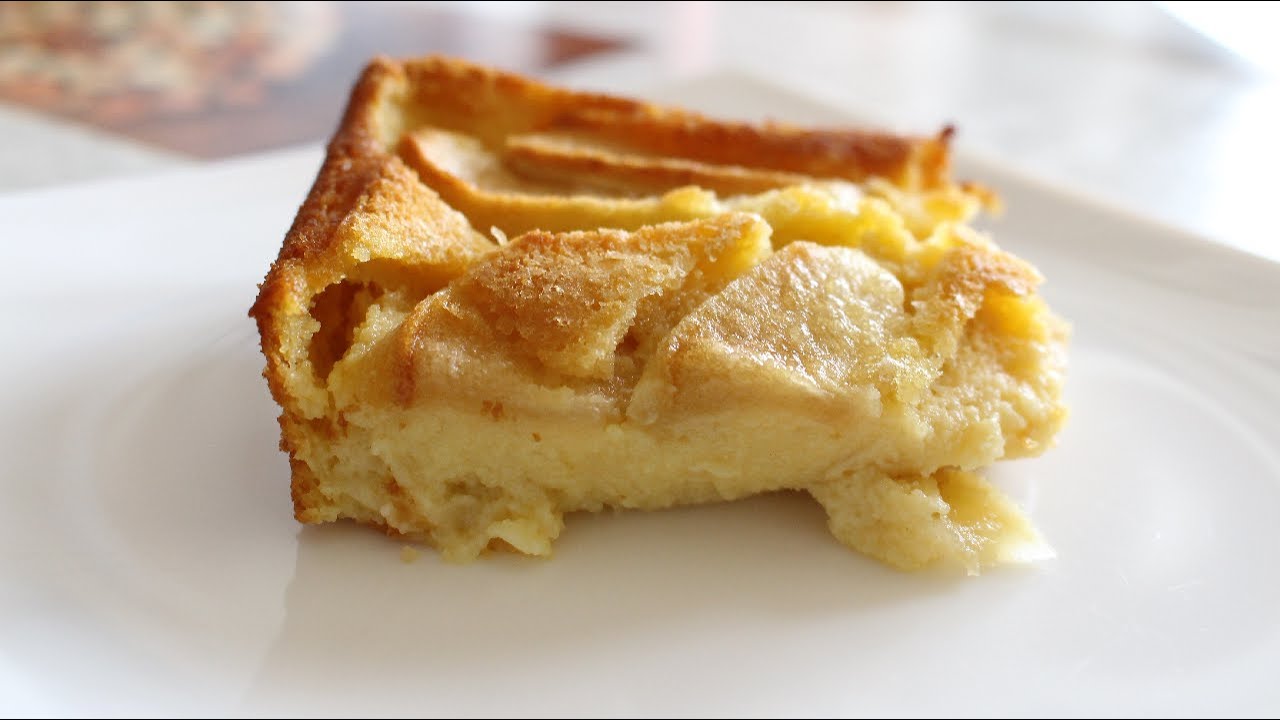 TORTA DE YOGUR Y MANZANA